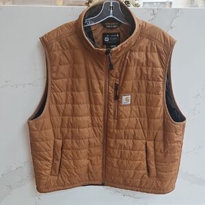 Carhartt Men's Quilted Vest in Carhartt Brown